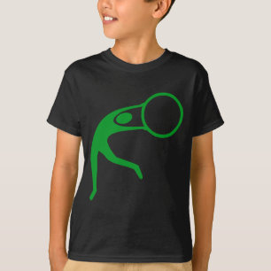 Rhythmic Gymnastic Figure - Grass Green T-Shirt