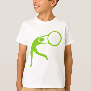 Rhythmic Gymnastic Figure - Martian Green T-Shirt