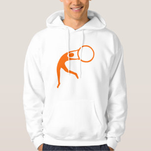 Rhythmic Gymnastic Figure - Orange Hoodie