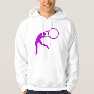 Rhythmic Gymnastic Figure - Purple Hoodie