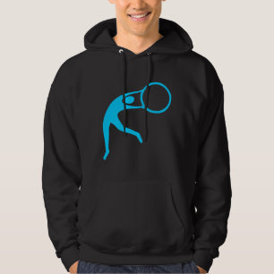 Rhythmic Gymnastic Figure - Sky Blue Hoodie