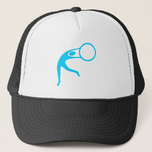Rhythmic Gymnastic Figure - Sky Blue Trucker Hat