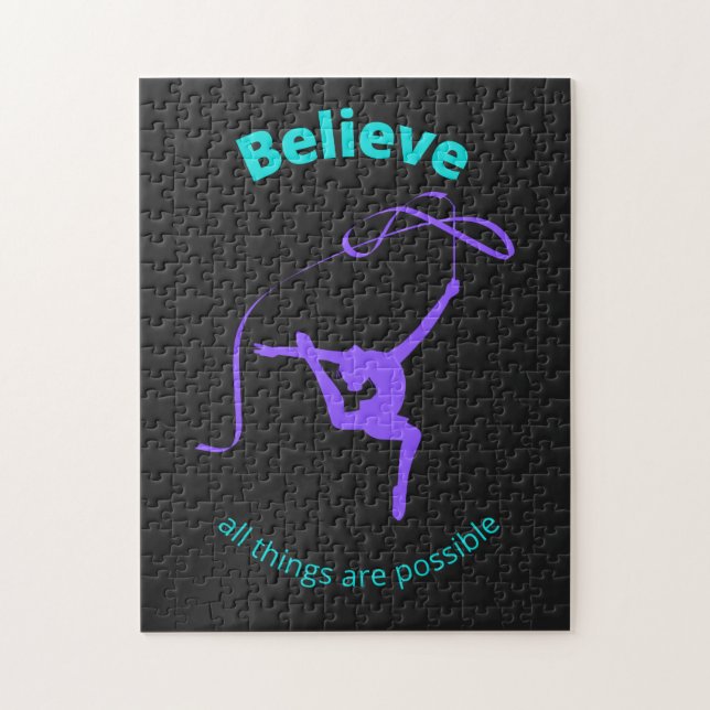 Rhythmic Gymnastics Believe  Jigsaw Puzzle (Vertical)