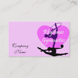 Rhythmic Gymnastics Business Card