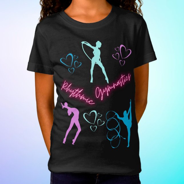 Rhythmic Gymnastics Hoop, Ribbon and Ball  T-Shirt (Creator Uploaded)