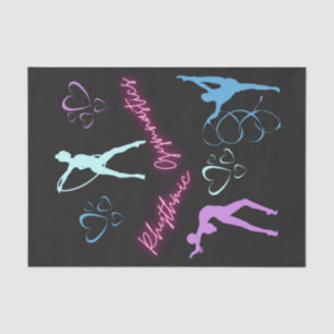 Rhythmic Gymnastics Hoop, Ribbon and Ball   Tissue Paper