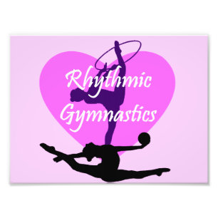 Rhythmic Gymnastics Photo Print