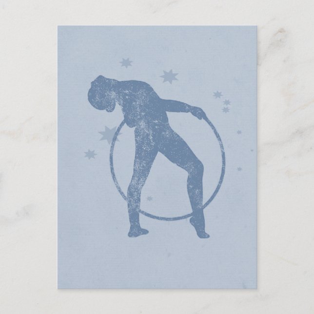 Rhythmic Gymnastics Postcard (Front)