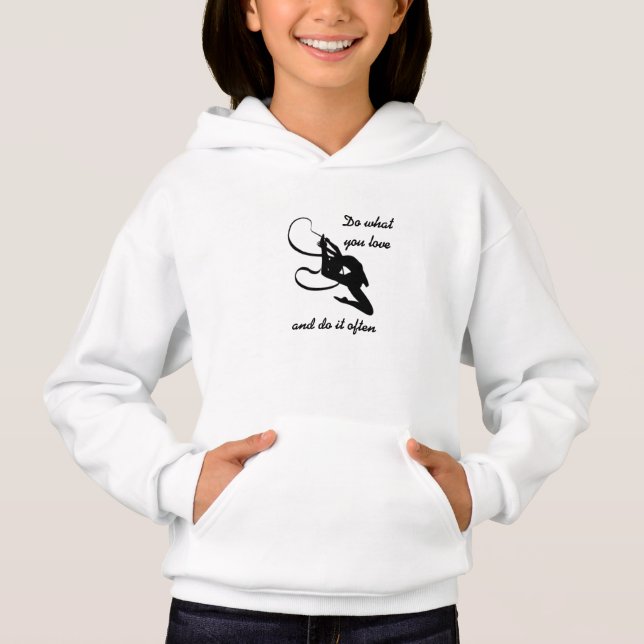 Rhythmic gymnastics sweatshirt (Front)