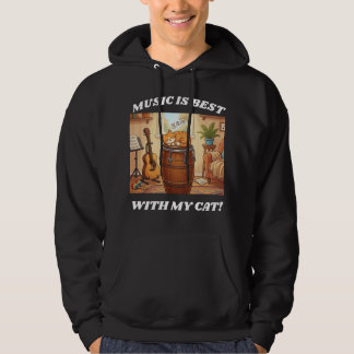 Rhythms and Whiskers, Music and Meows, Hoodie