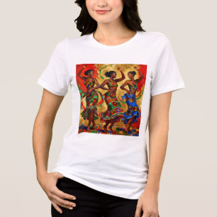 Rhythms in Colour – Black History Celebration Tri-Blend Shirt