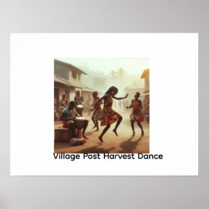 Rhythms of Abundance: Post-Harvest Joy Poster