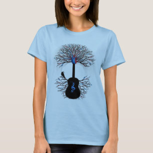 "Rhythms of the Heart" ~ Surreal Guitar T-Shirt