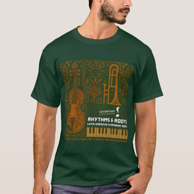 Rhythms & Roots Men's Tee (Front)