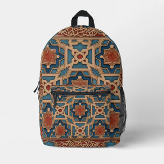Riad Reverie Printed Backpack