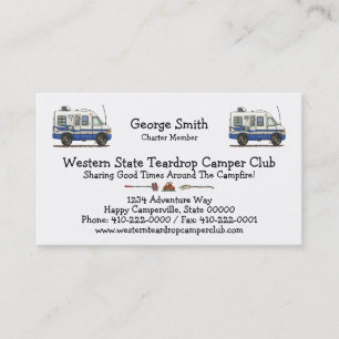 Rialta Winnebago Camper RV HSH Business Card
