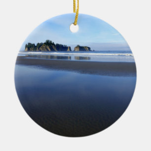 Rialto Beach I Ceramic Tree Decoration