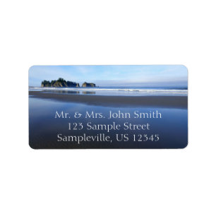 Rialto Beach I Label