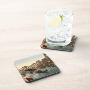 Rialto Bridge II, Venice, Italy Coaster