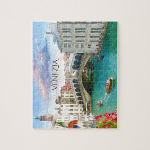Rialto Bridge in Venice   Venezia, Italy Puzzle
