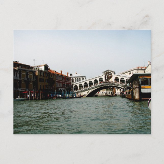 Rialto Bridge Postcard (Front)