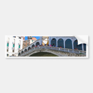 Rialto Bridge Venice - Pro Photo Bumper Sticker