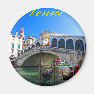Rialto Bridge Venice - Pro Photo Magnet