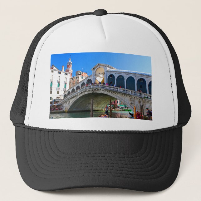 Rialto Bridge Venice - Pro Photo Trucker Hat (Front)