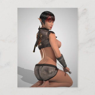Riandru Pinup 3 Postcard