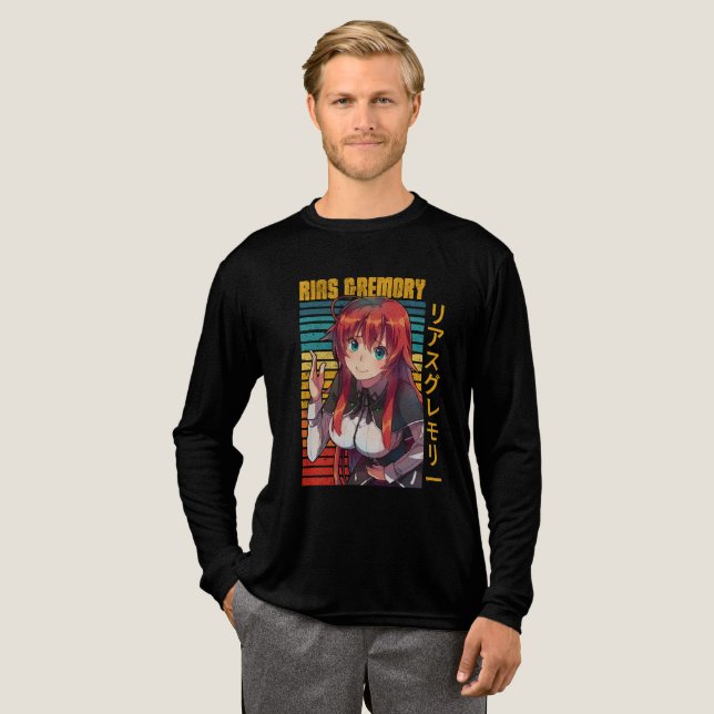 Rias Gremory  Tri-Blend Shirt (Full Front)