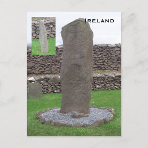 Riasc Stone, Kerry, Ireland Postcard