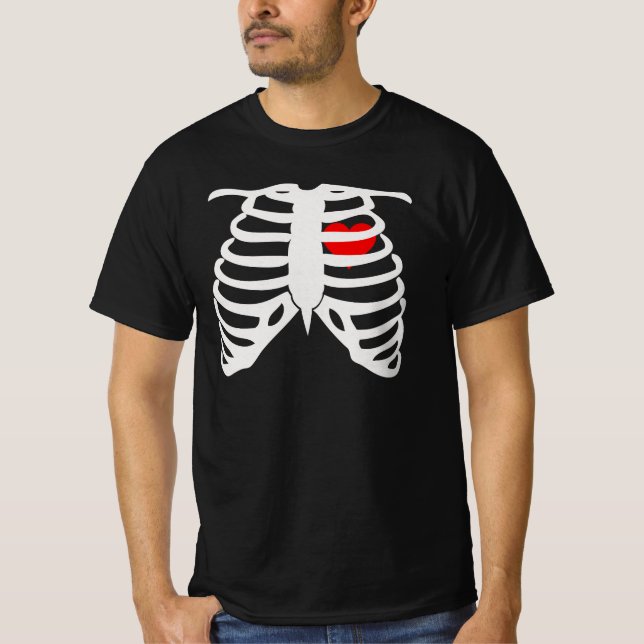 Rib cage heart T-Shirt (Front)