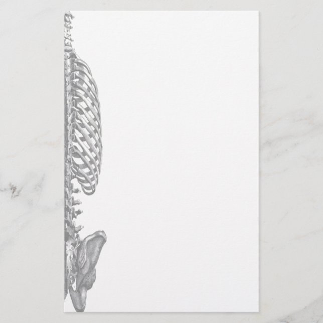 Rib Cage Stationery (Front)
