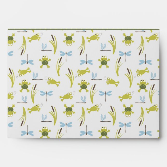 Ribbit Envelope A7 (Front)