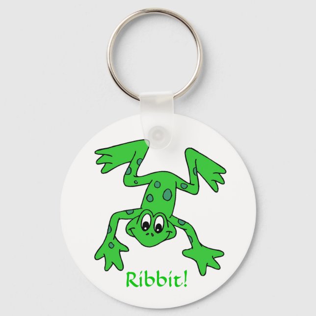 Ribbit Key Ring (Front)