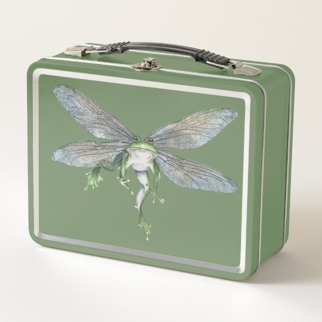 Ribbit Lunch Box (Front)