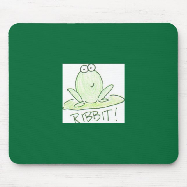 RIBBIT! MOUSE PAD (Front)