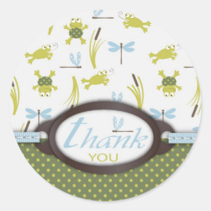 Ribbit TY Sticker