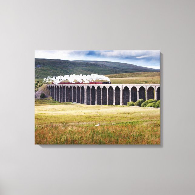 Ribblehead Viaduct Canvas Print (Front)