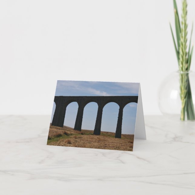 Ribblehead Viaduct Card (Front)