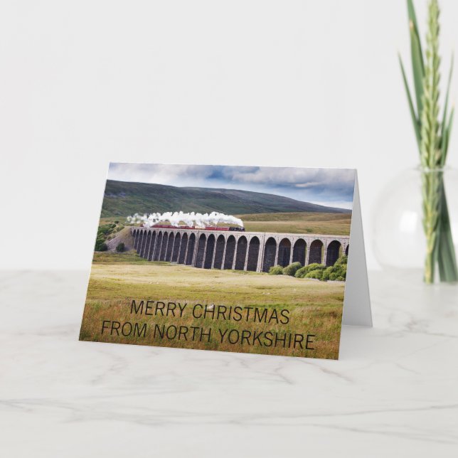 Ribblehead Viaduct Greeting Card (Front)