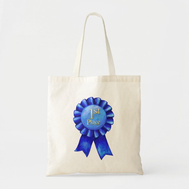 Ribbon 1st Place Tote Bag (Front)