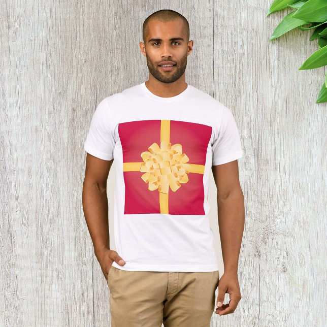 Ribbon And Bow Mens T-Shirt (Creator Uploaded)