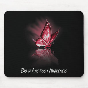 Ribbon Brain Aneurysm Awareness  Mouse Pad