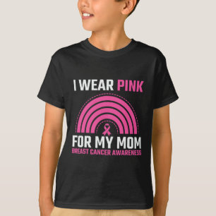 Ribbon Breast Cancer Awareness I Wear Pink For My T-Shirt