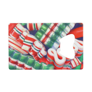 RIBBON CANDY Credit Card Bottle Opener