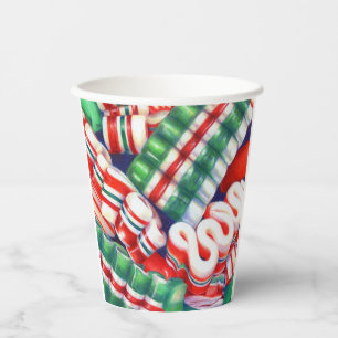 RIBBON CANDY Paper Cups