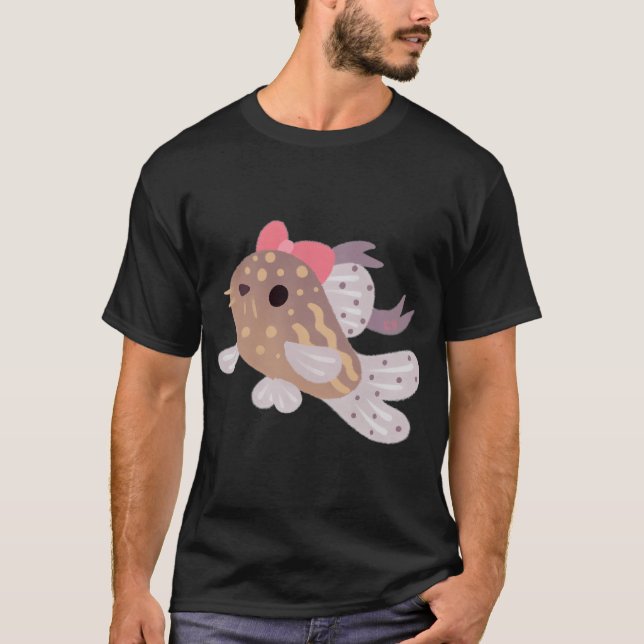 Ribbon corydoras - black T-Shirt (Front)