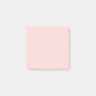 Ribbon & Dots (Pink)   Post-it Notes