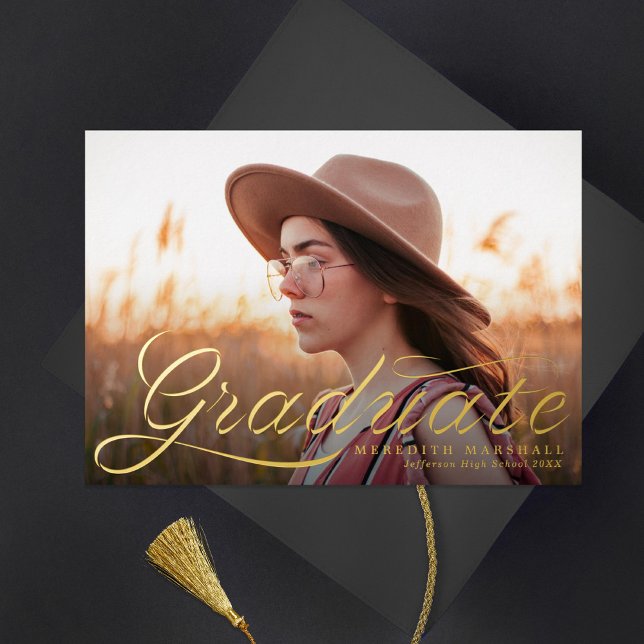 Ribbon Graduate Classic Photo Graduation (Creator Uploaded)